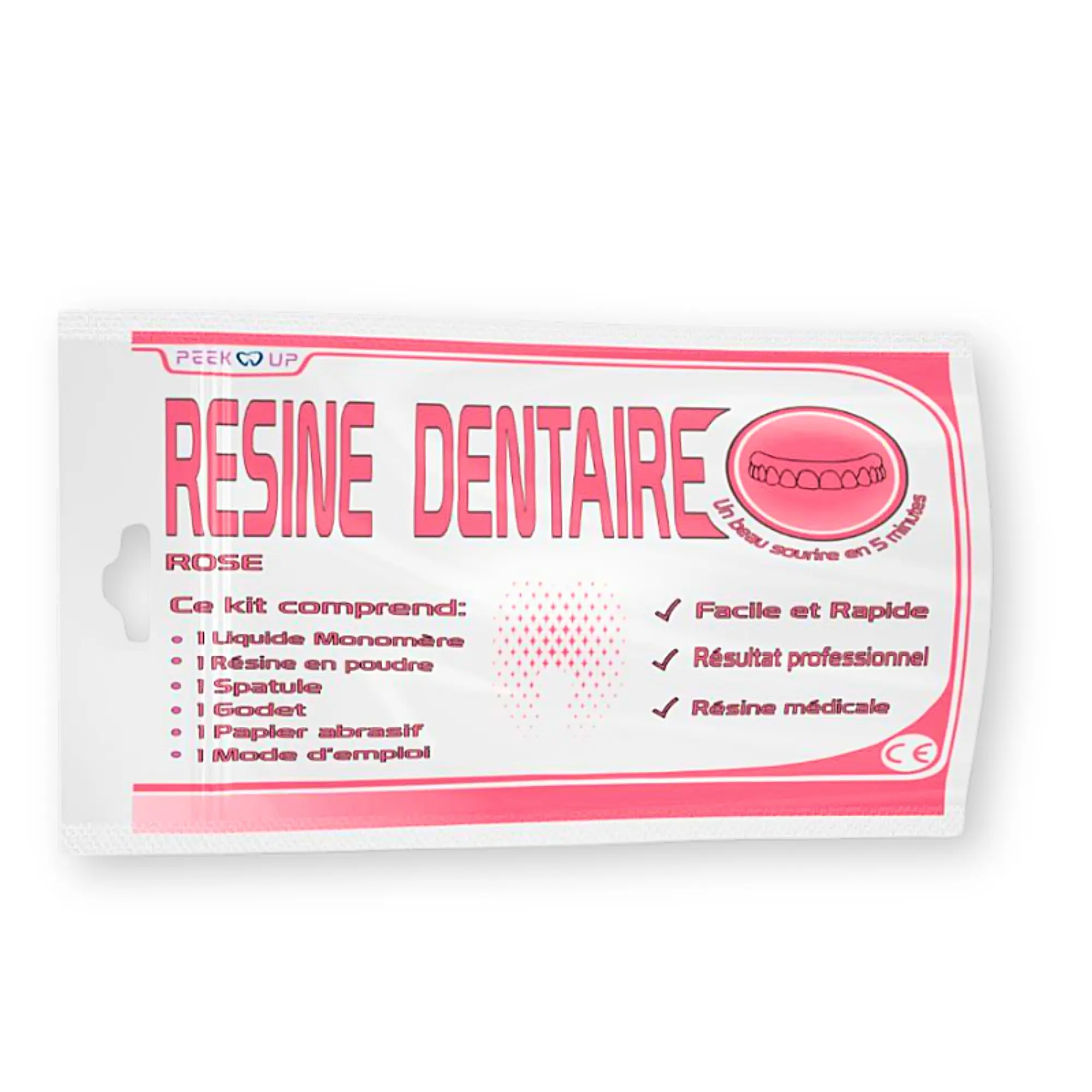 Résine dentaire pour réparer son dentier PEEK UP — free download