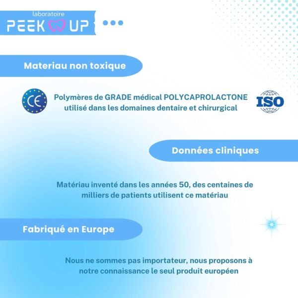 dent provisoire peekup