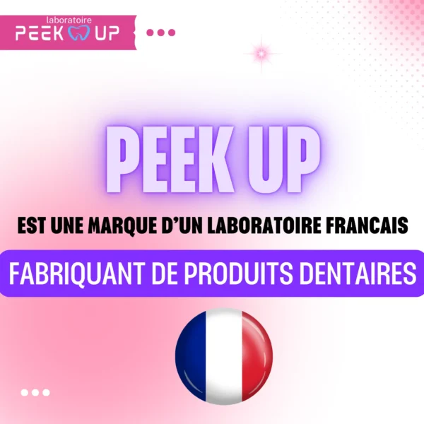 resine dentaire rose peekup